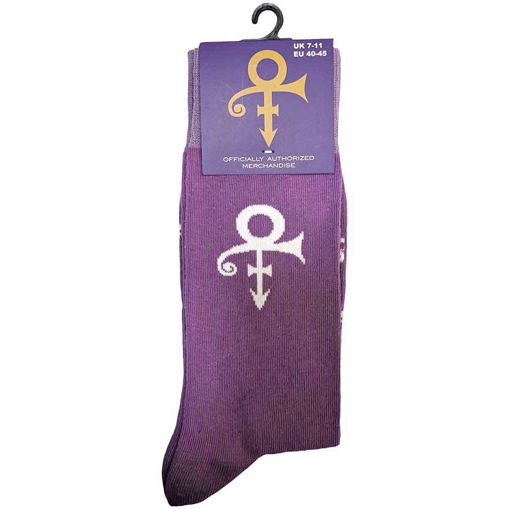 Prince - Symbol Sokken - Paars